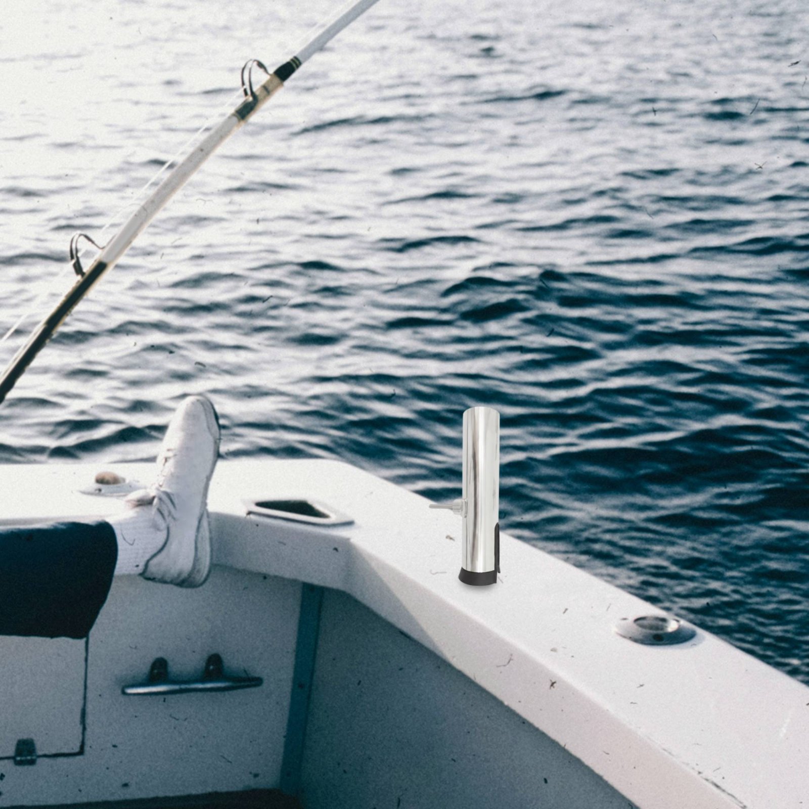 Adjustable Rail Mount Rod Hold - Fishing Rod Boat ulasan dan harga