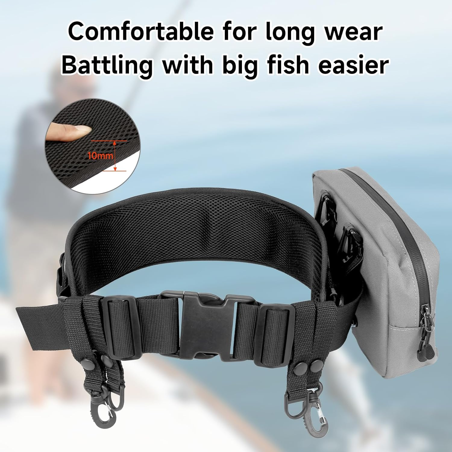 SANLIKE Fishing Belt Rod Holde - Fishing Rod Fly ulasan dan harga