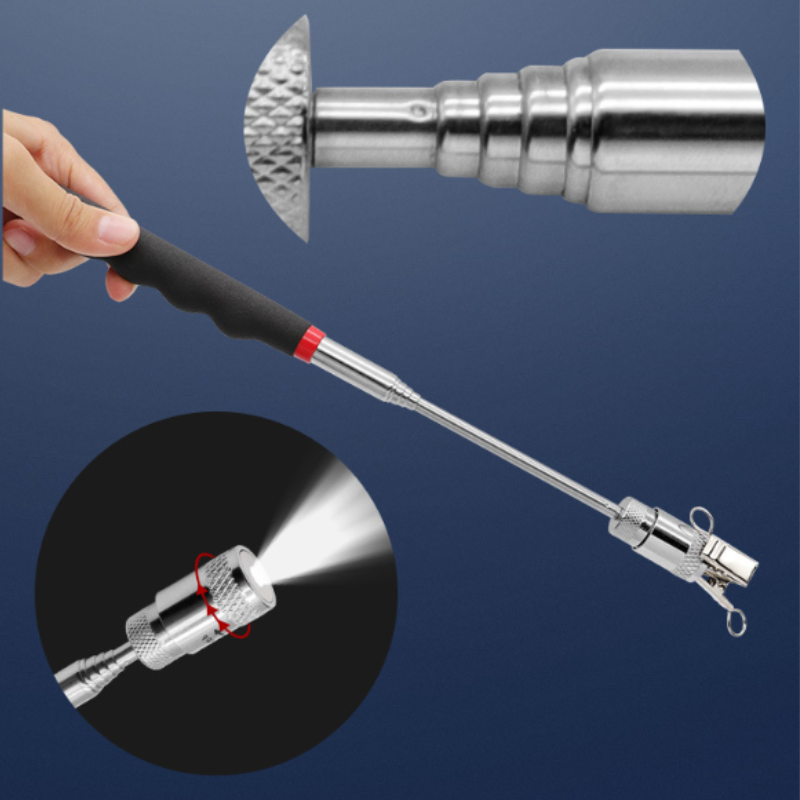 1pc Portable Magnetic PickUp T - Fishing Rod Telescopic ulasan dan harga