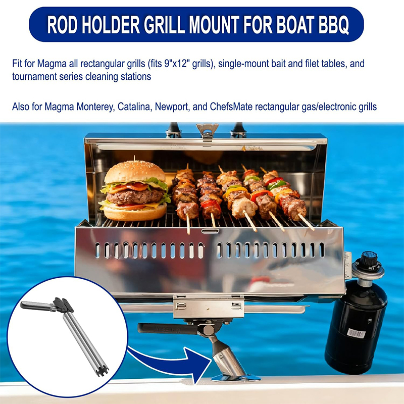 All-Angle Adjustable Fish Rod  - Fishing Rod Boat ulasan dan harga