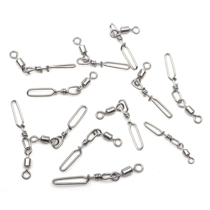 10Pcs Stainless Steel Quick Sn - Fishing Rod Building Kit ulasan dan harga