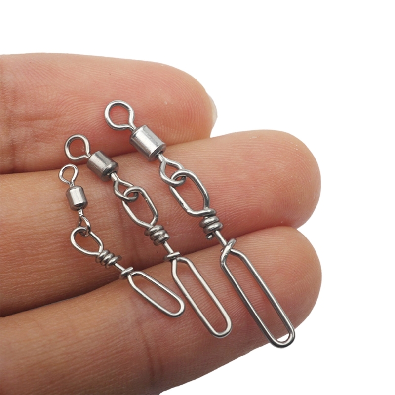10Pcs Stainless Steel Quick Sn - Fishing Rod Building Kit ulasan dan harga