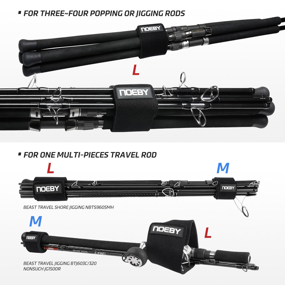 NOEBY Wide Fishing Rod Protect - Fishing Rod Spinning ulasan dan harga