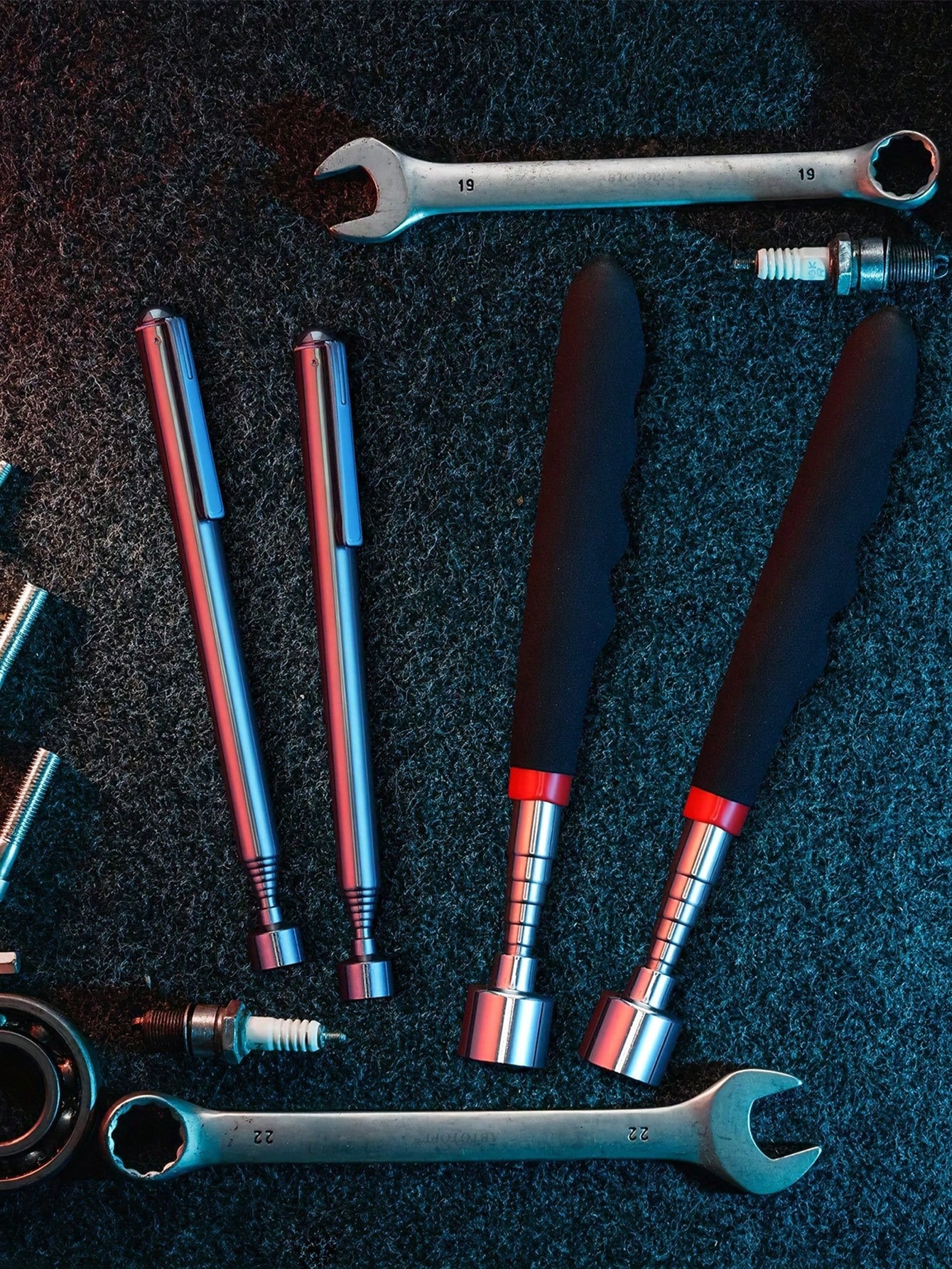 Retractable Magnet Pickup Tool - Fishing Rod Telescopic ulasan dan harga