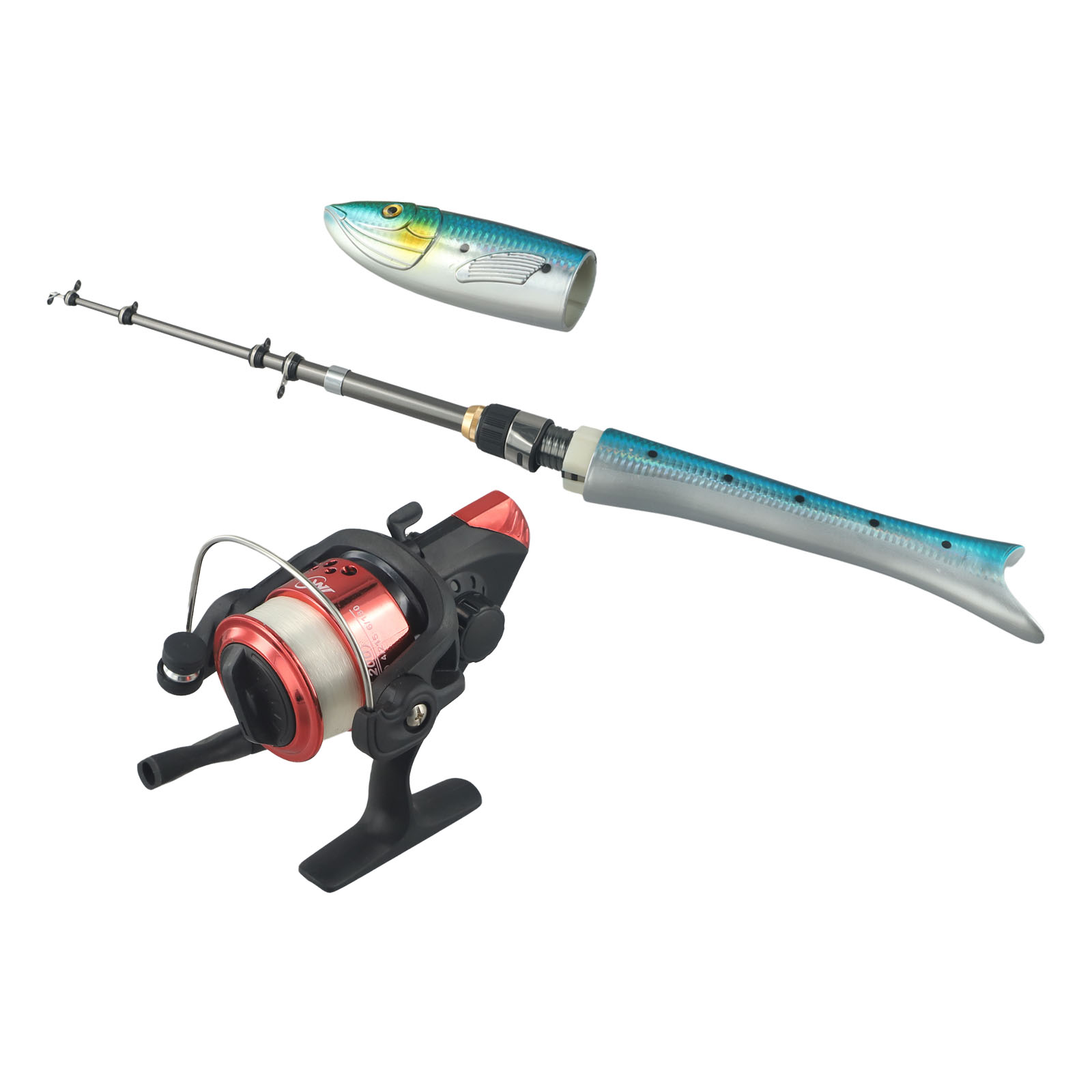 1 6m Carbon Fishing Rod Reel F - Fishing Rod Combo ulasan dan harga